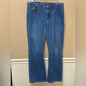 Cruel Girl Georgia Jean Size 15 Med Wash Low Rise Relaxed